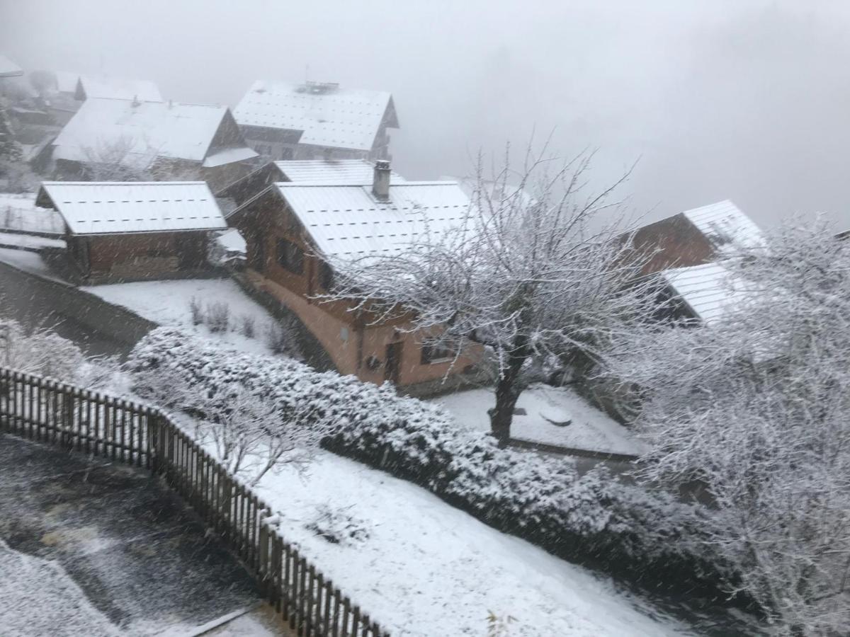 Вилла Le Blanc Nordique Le Bouchet-Mont Charvin Экстерьер фото