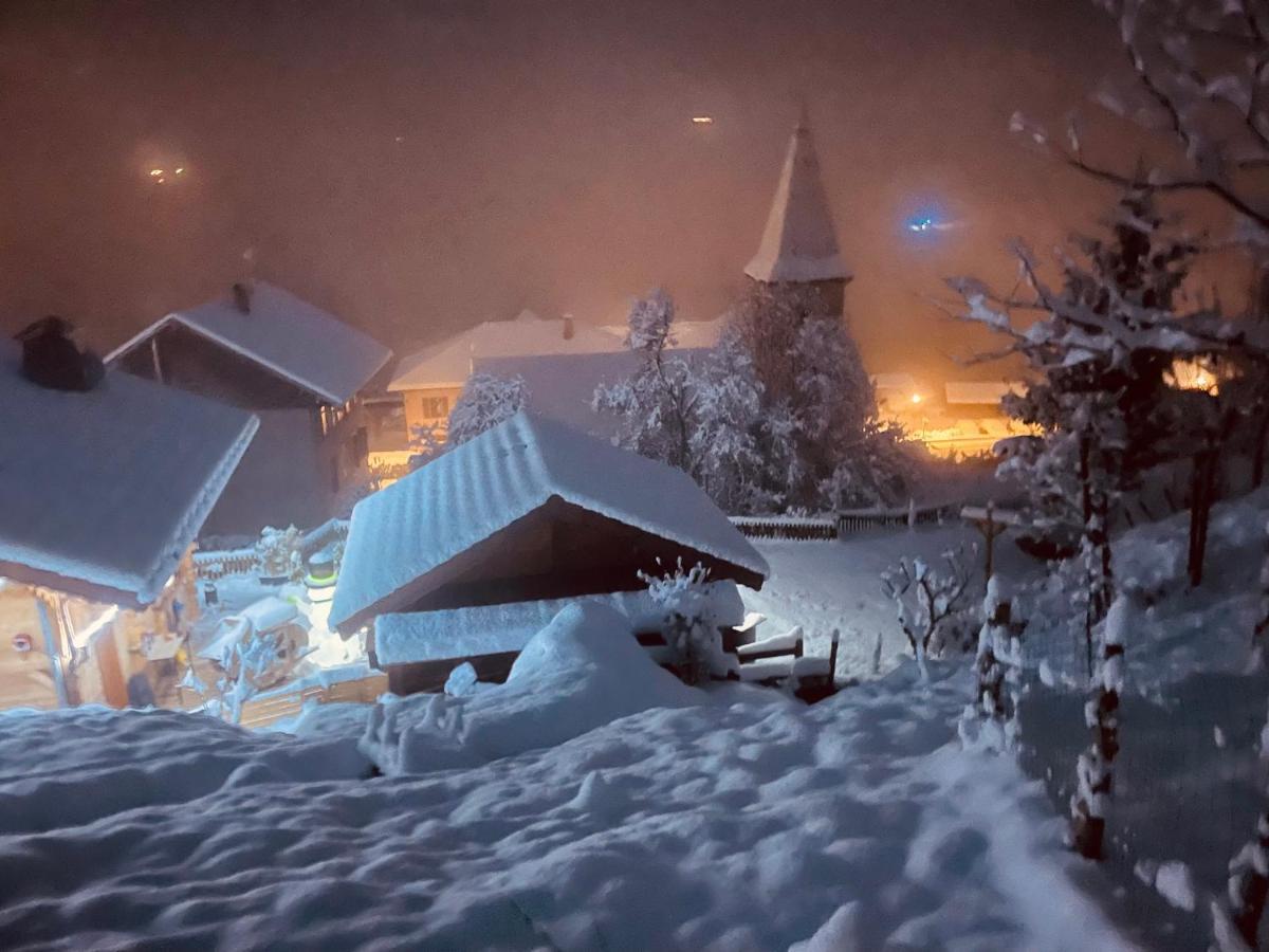 Вилла Le Blanc Nordique Le Bouchet-Mont Charvin Экстерьер фото